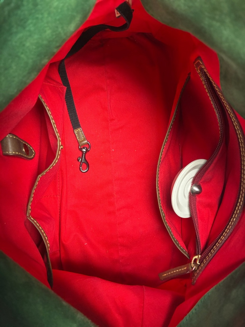 Dooney & Bourke Florentine Vachetta Large Satchel - Leather - Like New - Picture 6 of 8